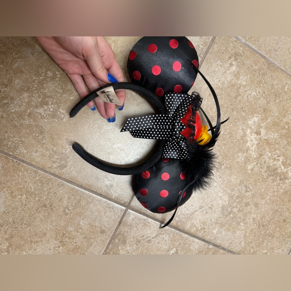 Disney parks Alice in wonderland Minnie ears - Picture 2 of 6